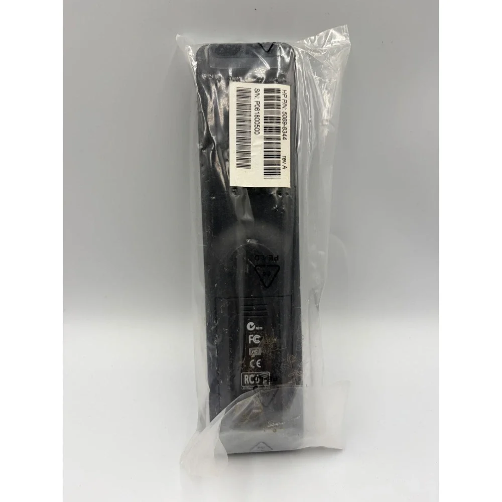 HP Remote Control Black 5069-8344 Media Center PC Windows Wireless IR